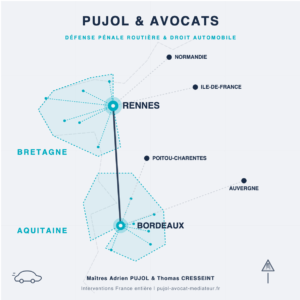 Visuel PUJOL & Avocats Pujol & Avocats votre défense pénale routière dans toute la France